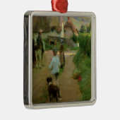 Die Faulenzer, 1888 (Öl auf Leinwand) Silbernes Ornament (Rechts)