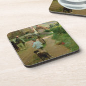 Die Faulenzer, 1888 (Öl auf Leinwand) Untersetzer (Linke Seite)