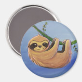 Die Faulheit Magnet (Vorderseite/Rückseite)