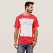 Die Faust der Wut T-Shirt (Vorne ganz)