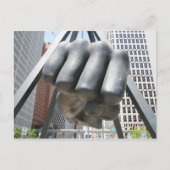 Die Faust Postkarte (Vorderseite)