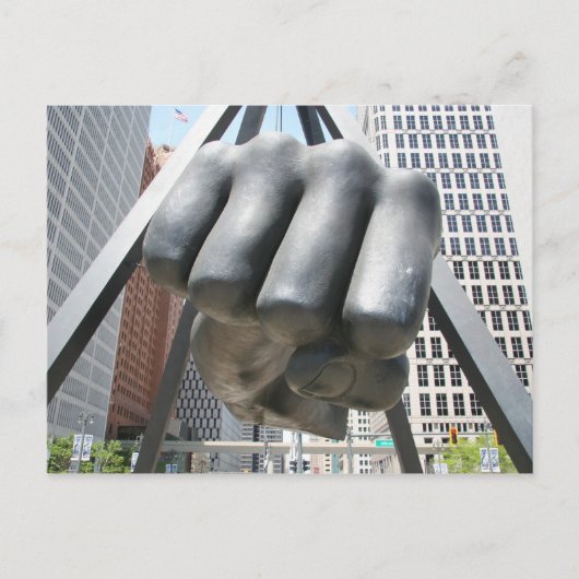 Die Faust Postkarte (Vorderseite)