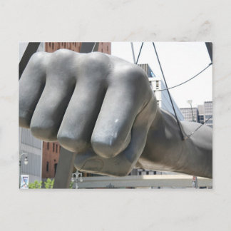 Die Faust Postkarte