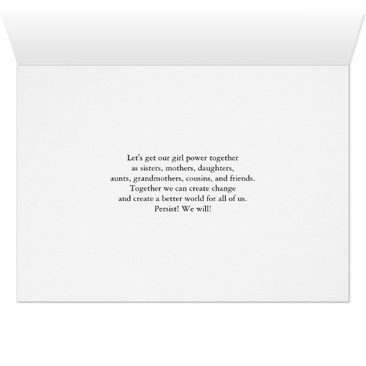 Die Fäuste der Persistenzvereinigung widerstehen F (Innenansicht Horizontal (Unten))