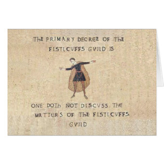 Die Faustschlag-Innungs-Karte