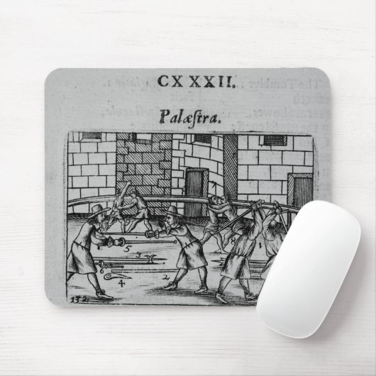 Die fechtende Schule Mousepad (Mit Mouse)