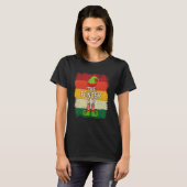 Die Fechter-Elf-Matching-Group-Weihnachtsfeier Paj T-Shirt (Vorne ganz)