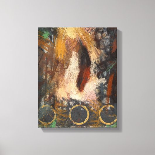 Die Feder Canvas drucken Leinwanddruck (Vorderseite)