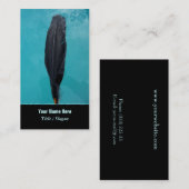 Die Feder des Raben Visitenkarte (Vorne/Hinten)