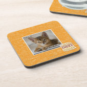 Die Feder ist tot Getränkeuntersetzer (Linke Seite)