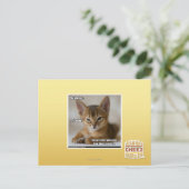 Die Feder ist tot. Postkarte (Stehend Vorderseite)