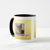 Die Feder ist tot Tasse (Vorderseite Links)