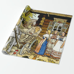 „Die Feder von Finist“ von Ivan Bilibin Geschenkpapier