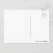 Die Fedora Postkarte (Rückseite)