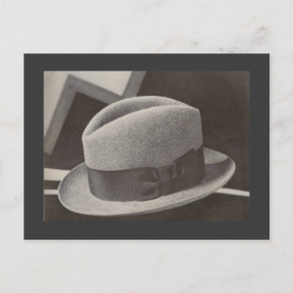 Die Fedora Postkarte