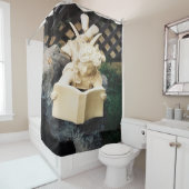 Die Fee am Koi-Teich......... Duschvorhang (Beispiel)