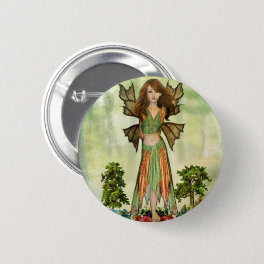 Die Fee der Natur Button (Vorne & Hinten)
