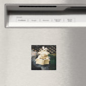 Die Fee, die an einem Koi-Teich las...... Magnet (In Situ (Geschirrspüler))