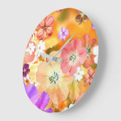 Die Fee kommt bald 3 Große Wanduhr (Winkel)