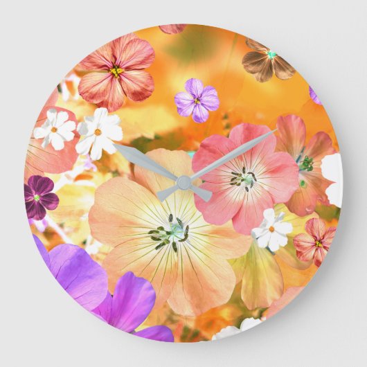 Die Fee kommt bald 3 Große Wanduhr (Vorderseite)