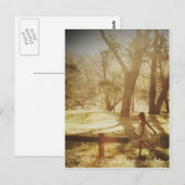 Die Fee Postkarte (Vorne/Hinten)