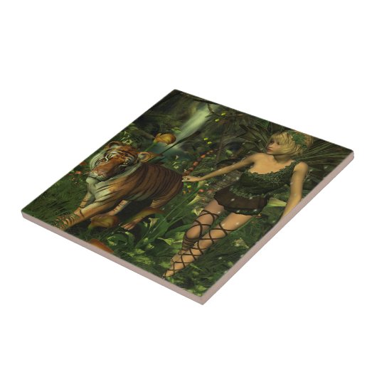 Die Fee und der Tiger Fliese (Seite)