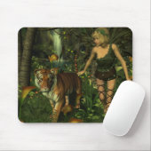 Die Fee und der Tiger Mousepad (Mit Mouse)