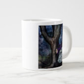 Die Fee und der Zauberer Baum Jumbo Kaffeetasse Jumbo-Tasse (Vorderseite Rechts)
