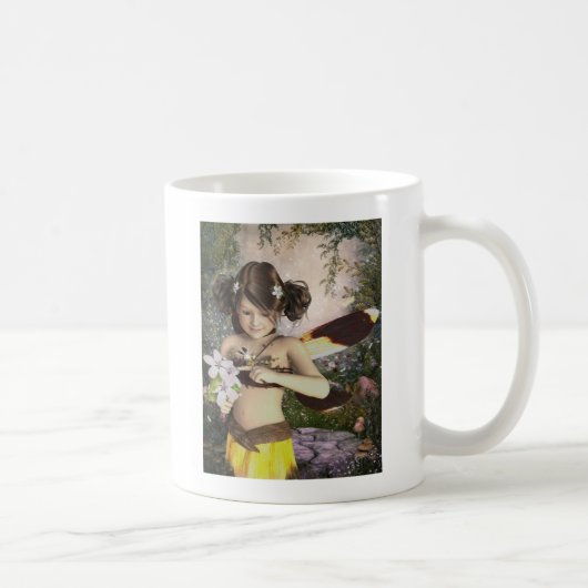 Die Fee und die Libelle Kaffeetasse (Rechts)