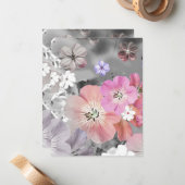 Die Fee wird bald 2 herauskommen Mitteilungskarte (Vorderseite/Rückseite Beispiel)