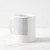 Die Feed-back-Tasse Kaffeetasse (Vorderseite Links)