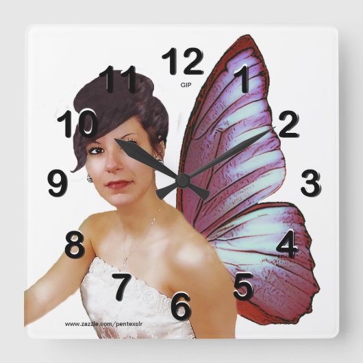 Die feenhafte Uhr (Vorderseite)