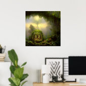 Die Feenlaube Fantasy-Kunst Poster (Heimbüro)