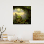 Die Feenlaube Fantasy-Kunst Poster (Küche)