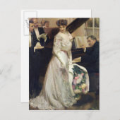 Die Feier 1906 Postkarte (Vorne/Hinten)