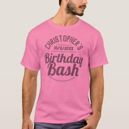 Die Feier eines T - Shirt zum Geburtstag