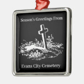 Die Feierlichkeiten der Saison vom Evans City Frie Ornament Aus Metall (Links)