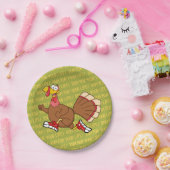 Die Feiertags-Türkei-Cartoon Pappteller (Party)