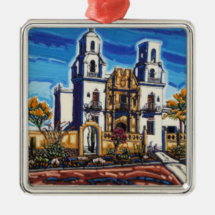 Die Feiertags-Verzierung Sans Xavier Ornament Aus Metall