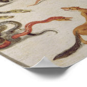 Die Feinde der Schlangen Poster (Ecke)