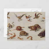 Die Feinde der Schlangen Postkarte (Vorne/Hinten)