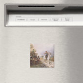 Die feindlichen Ansätze (Öl auf Leinwand) Magnet (In Situ (Geschirrspüler))