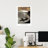 Die feineren Dinge - Kaffee-Kunst senden Poster (Heimbüro)