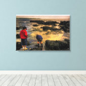 Die Feldausflugkarte Leinwanddruck (Insitu (Holzboden))