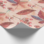 Die Felder der Blume Geschenkpapier (Ecke)