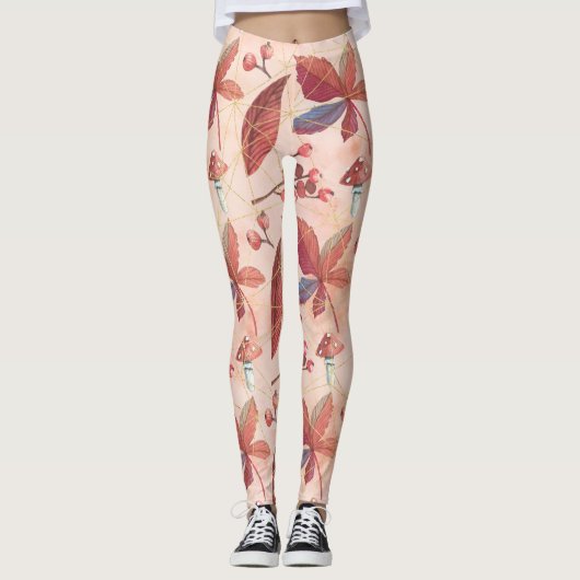 Die Felder der Blume Leggings (Vorderseite)