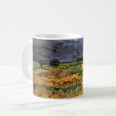 Die Felder von Vincent van Gogh Kaffeetasse (Vorderseite Links)