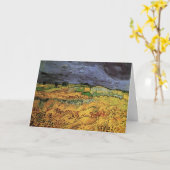 Die Felder von Vincent van Gogh Karte (Gelbe Blume)