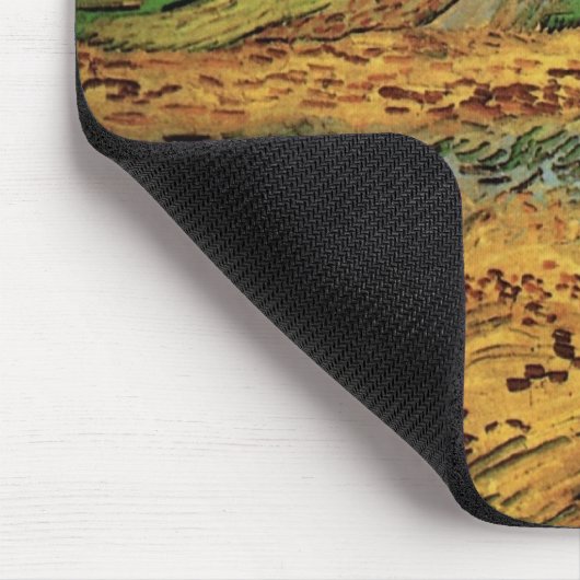 Die Felder von Vincent van Gogh Mousepad (Ecke)