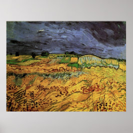Die Felder von Vincent van Gogh Poster